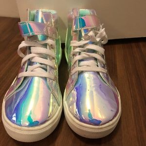 Metallic Rave Sneakers